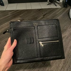 OAD New York leather clutch